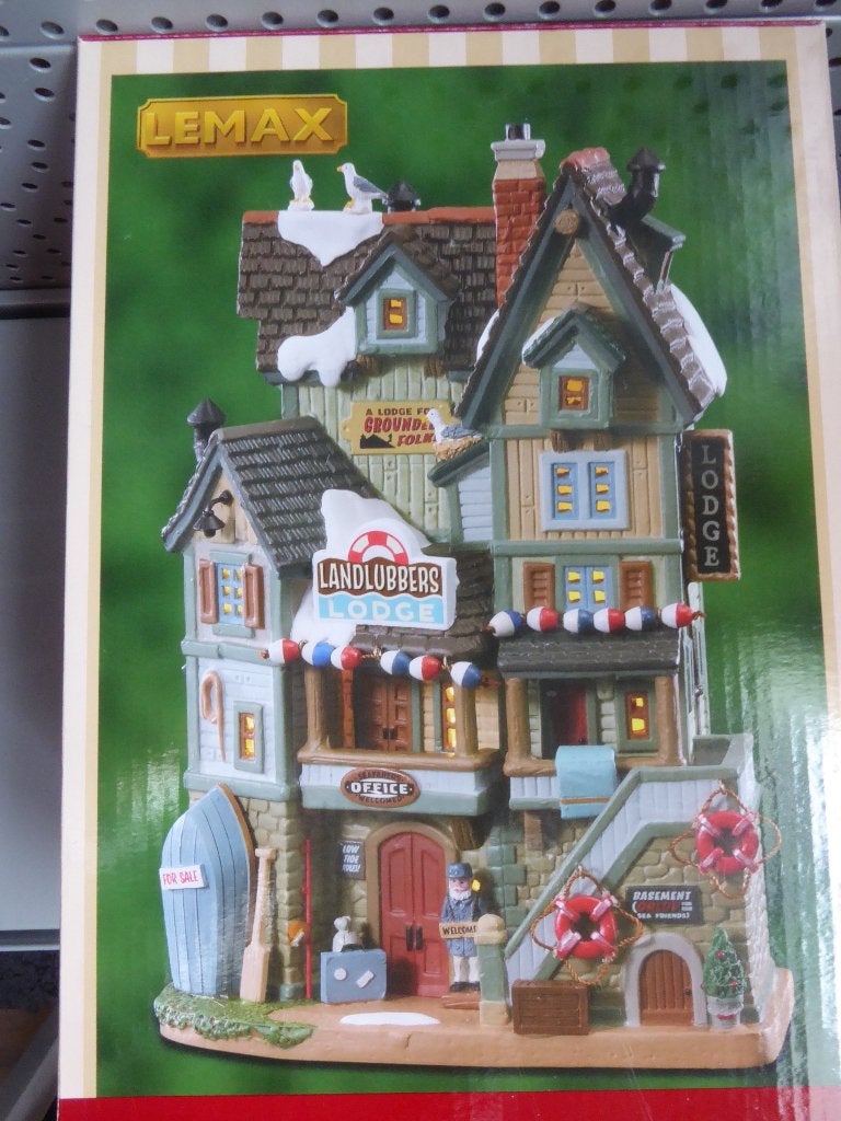 Lemax Item  - Landlubbers lodge - Ik ruim op, Ophalen of Verzenden, Nieuw