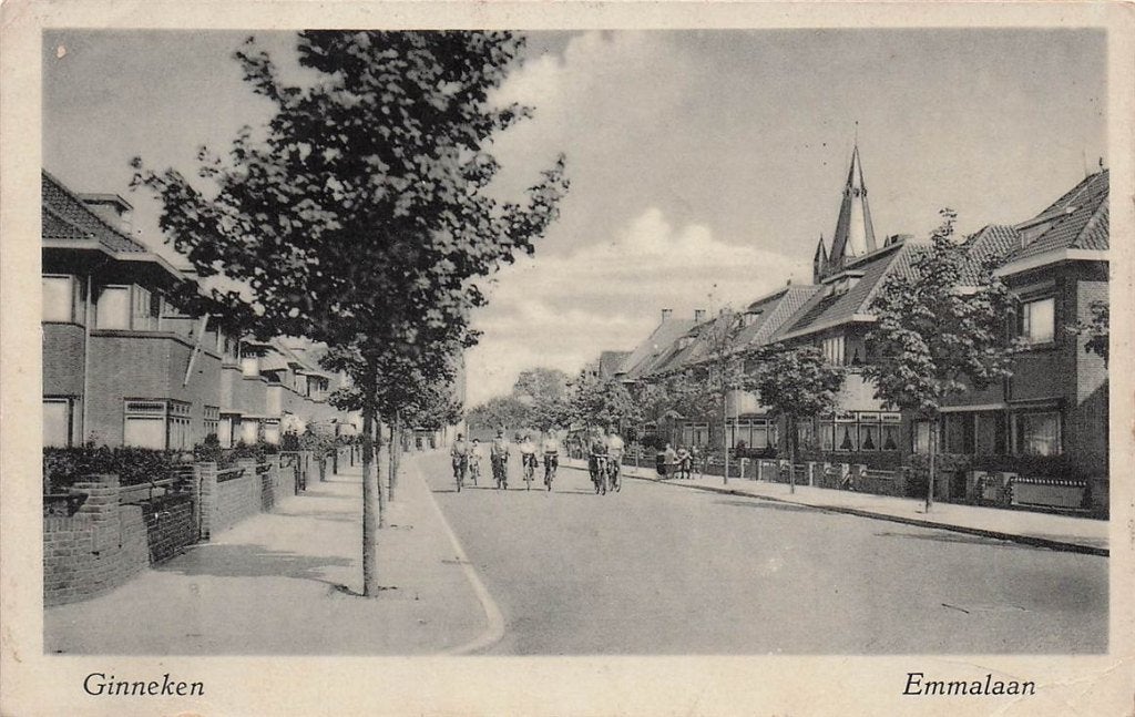 703-121-041 Ginneken Emmalaan, Verzenden, Voor 1920, Noord-Brabant