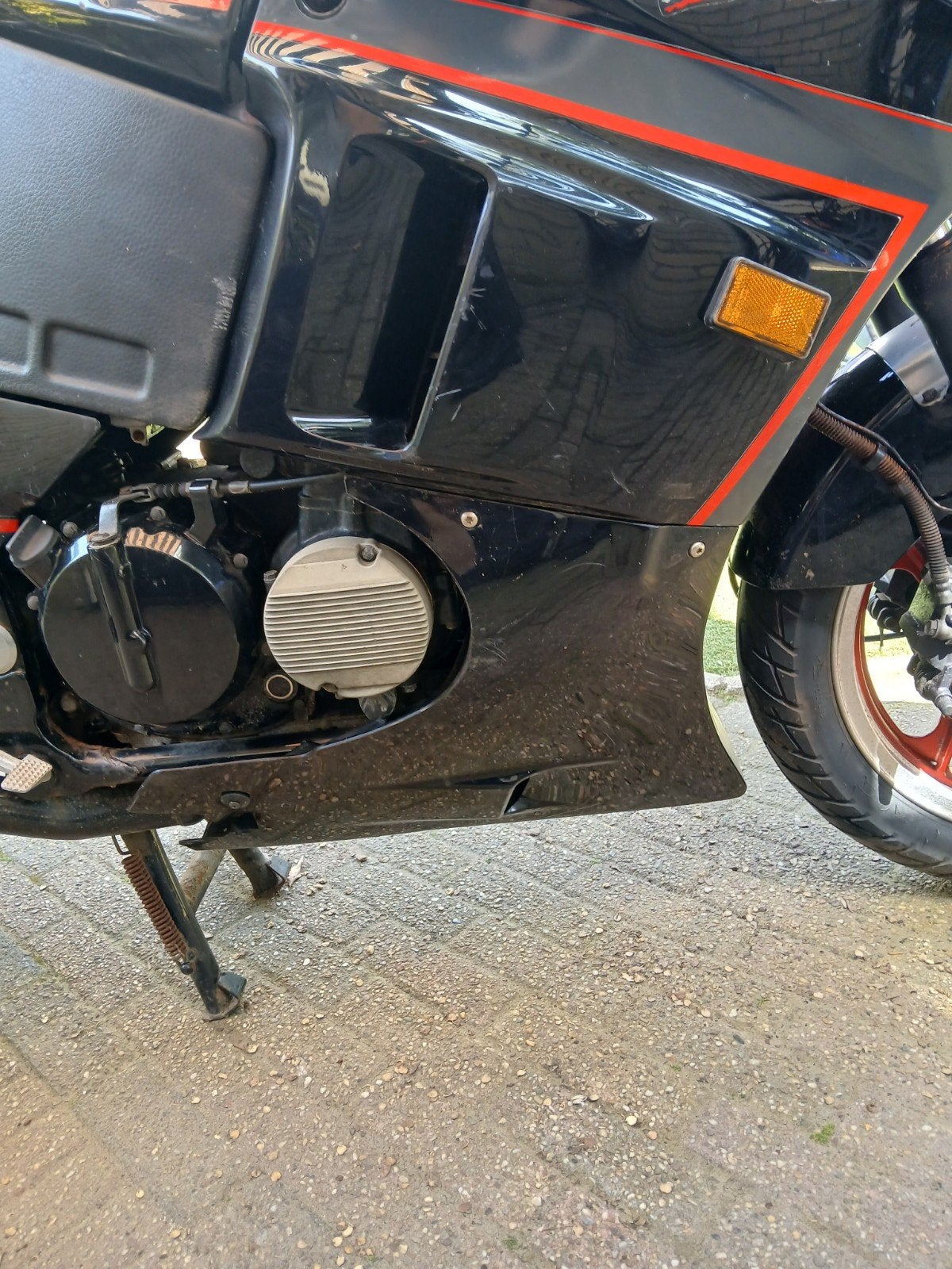Kawasaki gpx 600r ninja voor onderdelen, Motoren, Ophalen