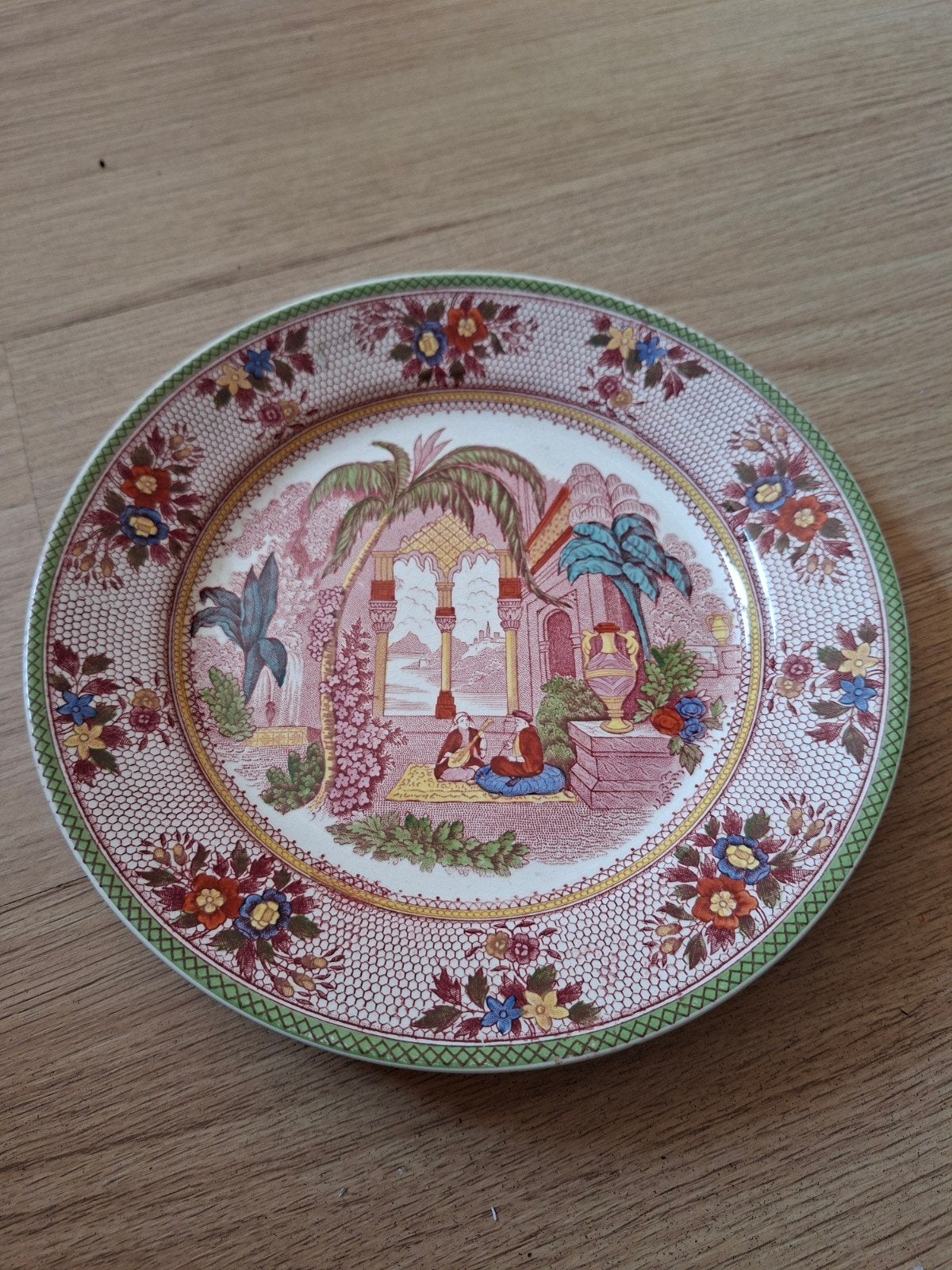 Vintage Delhi bordje - Made in Holland, Antiek en Kunst, Antiek | Servies los, Ophalen of Verzenden