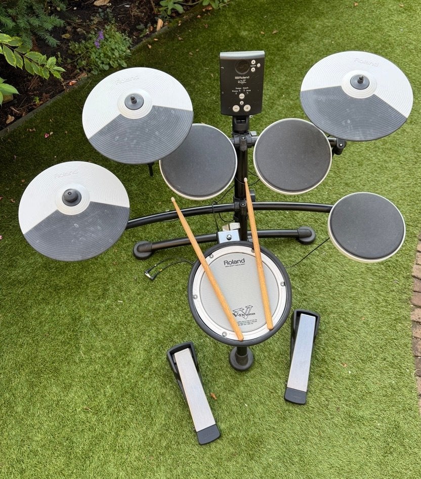 Roland elektronisch drumstel (V-Drums TD-1 KV), Muziek en Instrumenten, Ophalen, Gebruikt, Roland, Elektronisch