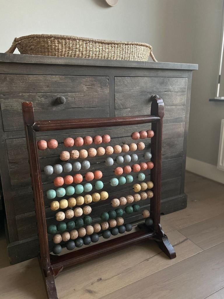 Oude telraam, Ophalen, Wanddecoratie