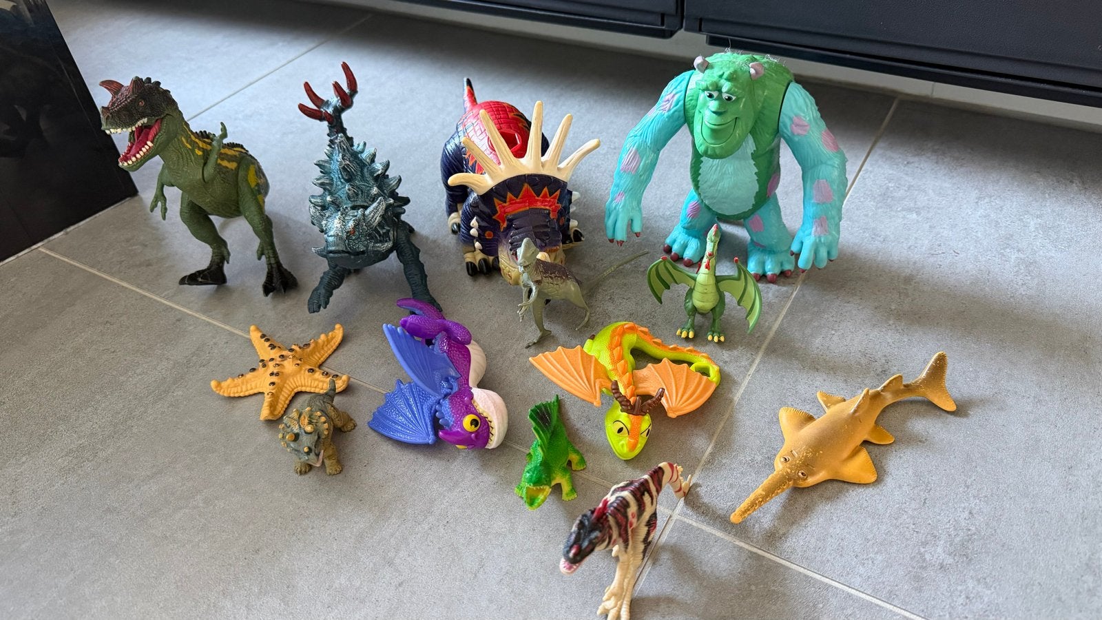 Dinosaurussen en andere figuren speelgoed set, Ophalen, Gebruikt, Jongen of Meisje