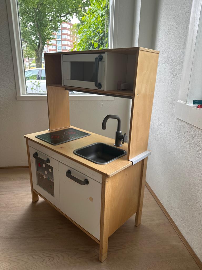 Houten Speelkeuken + Boerderij/Schuur Speelset, Ophalen, Gebruikt, Jongen of Meisje