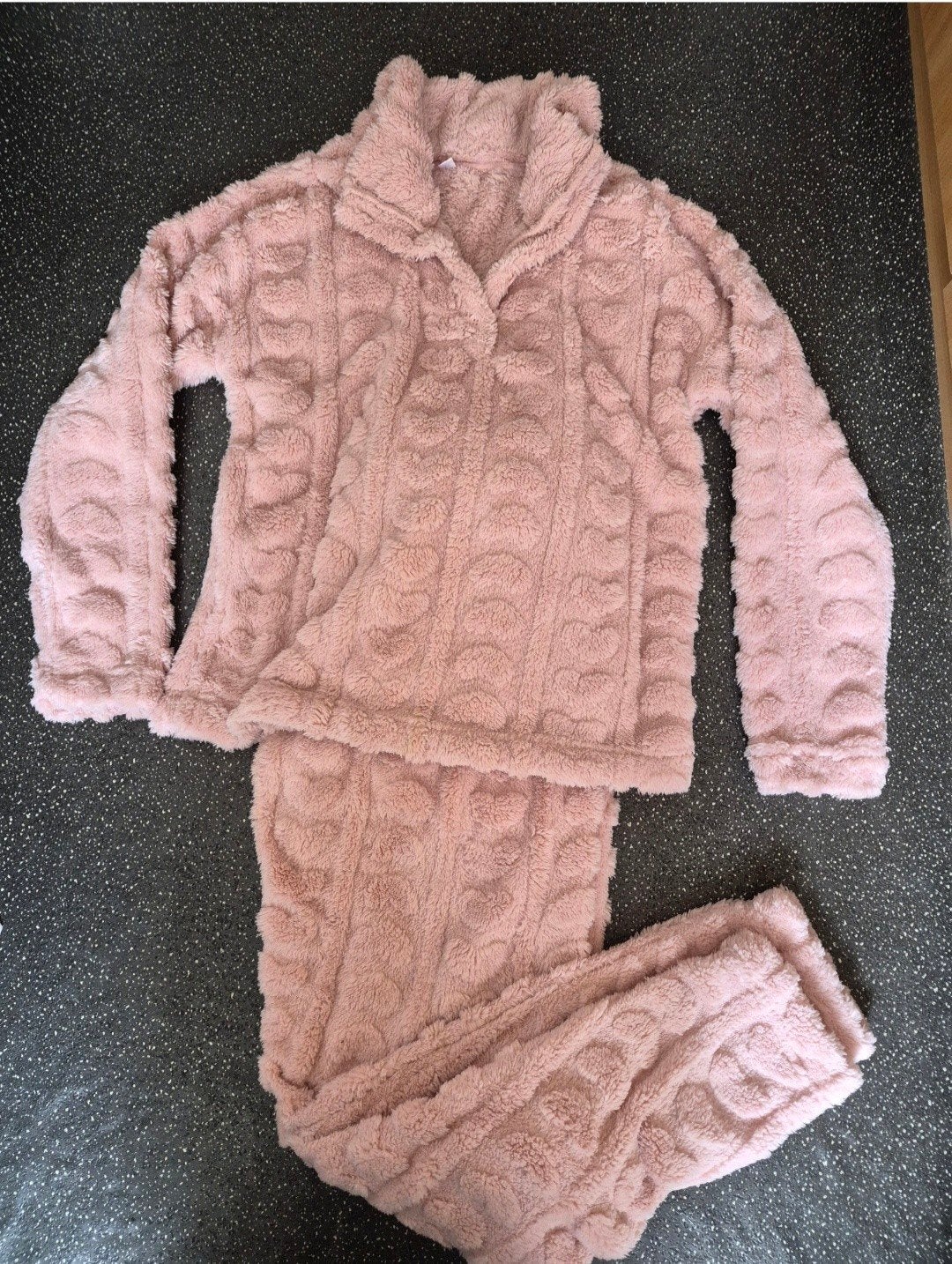 Roze pyjama/ huidpak set - Maat M, Kleding | Dames, Onbekend, Ophalen of Verzenden, Zo goed als nieuw, Maat 38/40 (M)