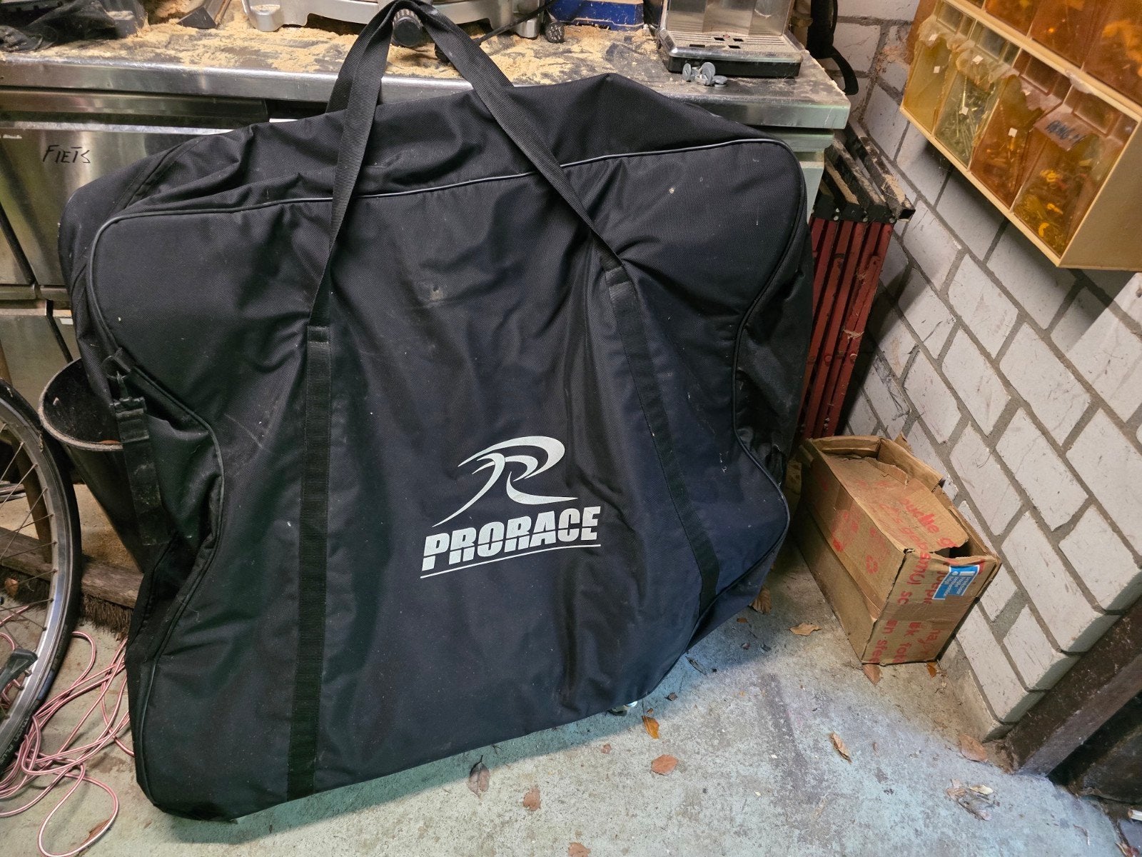 Prorace Fiets Transporttas met Wielen, Ophalen of Verzenden, Gebruikt, Prorace