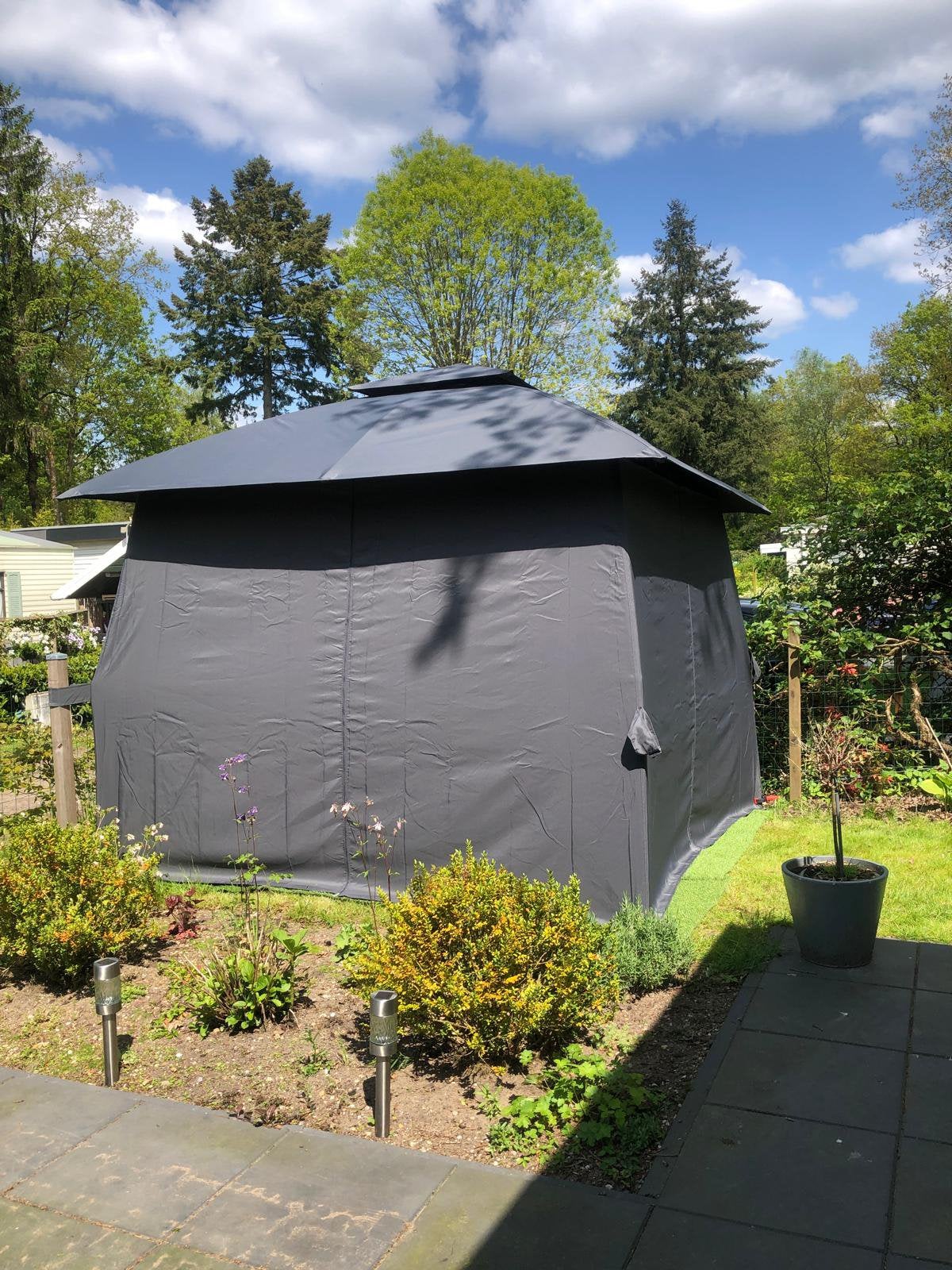 Jysk partytent sankt hans 2023, Gebruikt, Overige typen, Minder dan 4 meter, 2 meter of meer