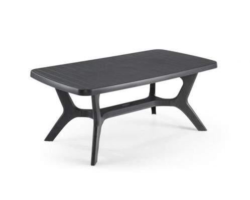 6 persoons tuintafel Baltimore' van Allibert  goede staat, Ophalen, Gebruikt, Rechthoekig, Kunststof