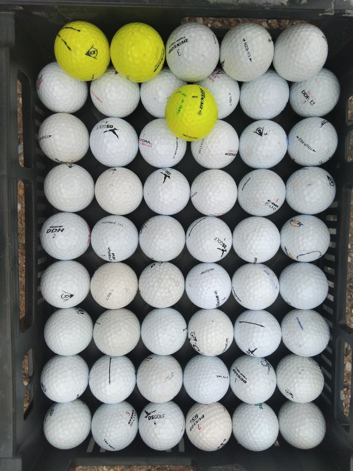 Golfballen Dunlop, Ophalen of Verzenden, Bal(len)