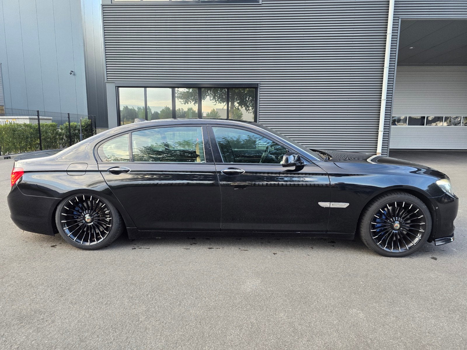 BMW 7-Serie 4.4 LI 750 AUT 2008 Zwart, Auto's, Automaat, Euro 5, Achterwielaandrijving, 8 cilinders