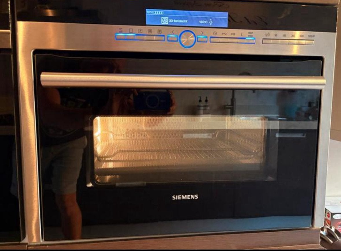 Siemens inbouw combi oven/ magnetron, Witgoed en Apparatuur, Ovens, Ophalen, Zo goed als nieuw