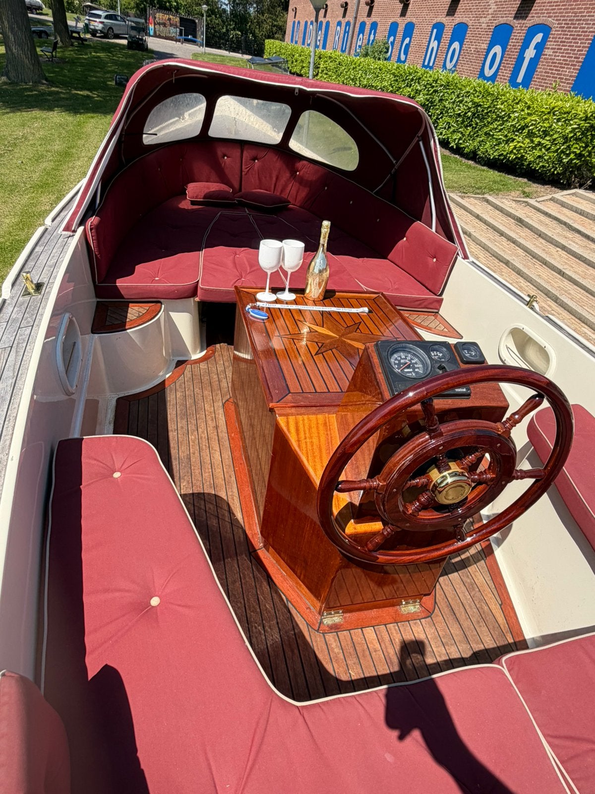 Interboat 21 Classic vetus 33pk 4 cilinder goed onderhouden!, Watersport en Boten, Ophalen, Zo goed als nieuw, Interboat, Elektrische start