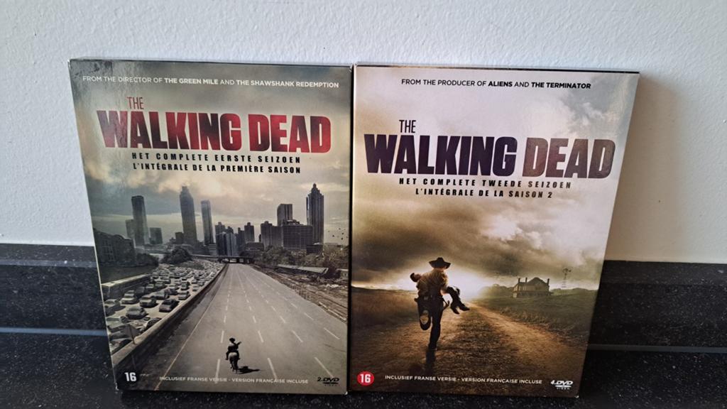 The Walking Dead Seizoen 1 & 2 DVD Boxset, Horror, Vanaf 16 jaar, Boxset, Ophalen of Verzenden