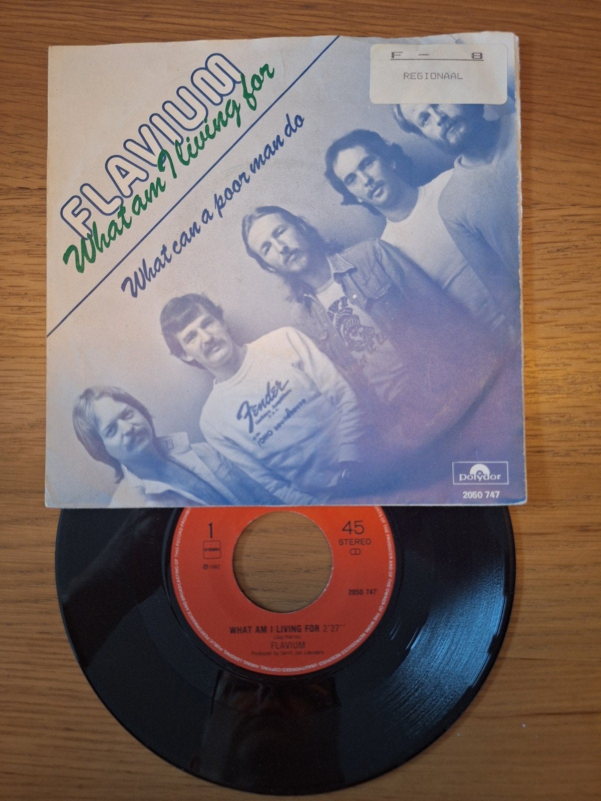 Flavium - What Am I Living For / What Can A Poor Man Do Sing, Gebruikt, 7 inch, Single, Ophalen of Verzenden