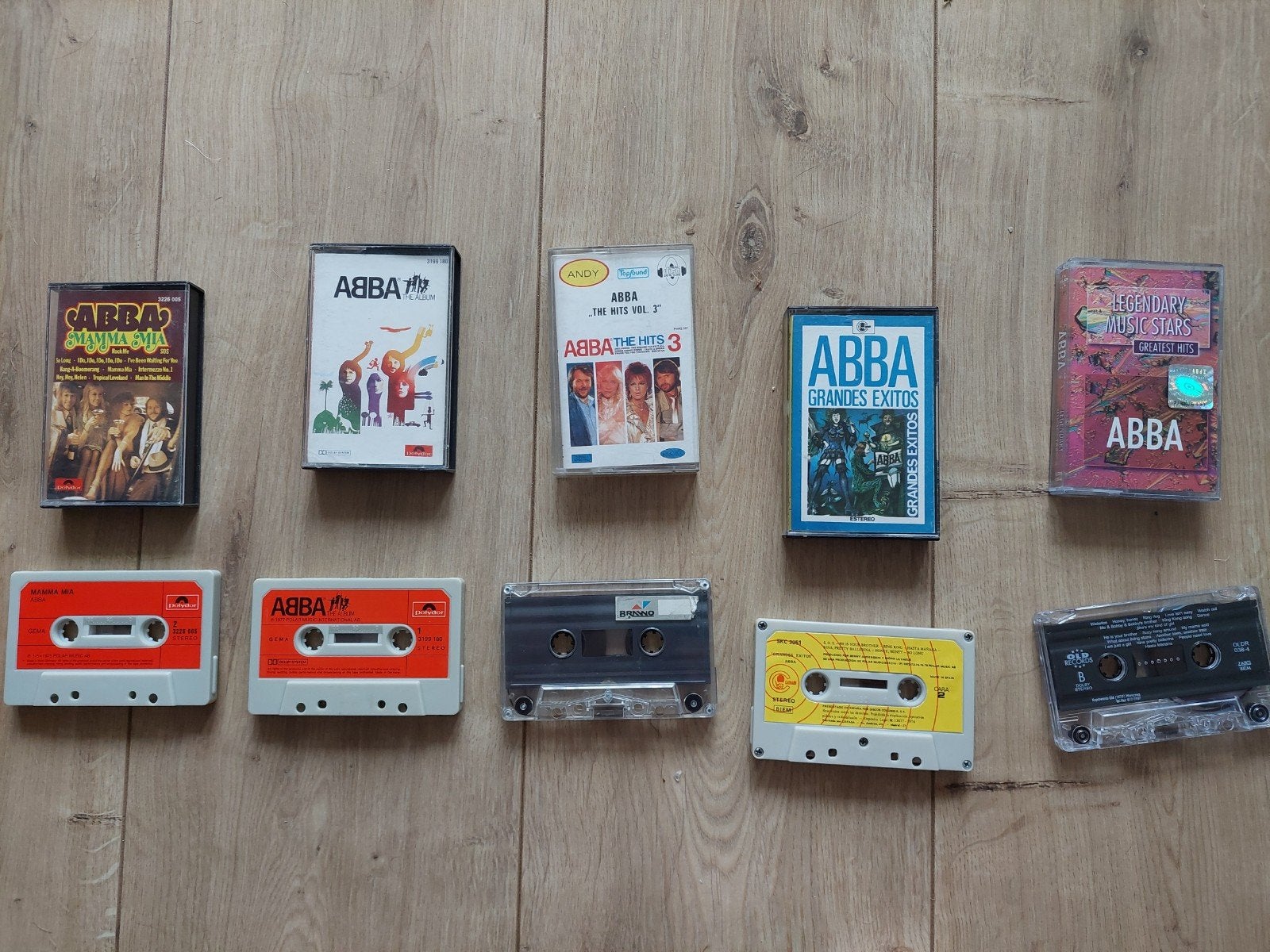 ABBA Cassettebandjes Collectie - Diverse Albums, Ophalen, Gebruikt, 2 t/m 25 bandjes, Origineel