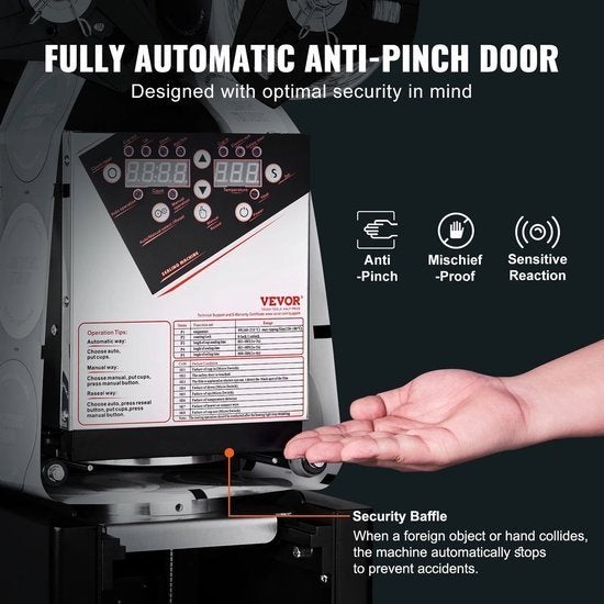 Automatisch Cup Sealmachine – Beker Sealer – Drank Sealer, Corvance B.V., Verzenden, Nieuw, Corvancebol@gmail.com