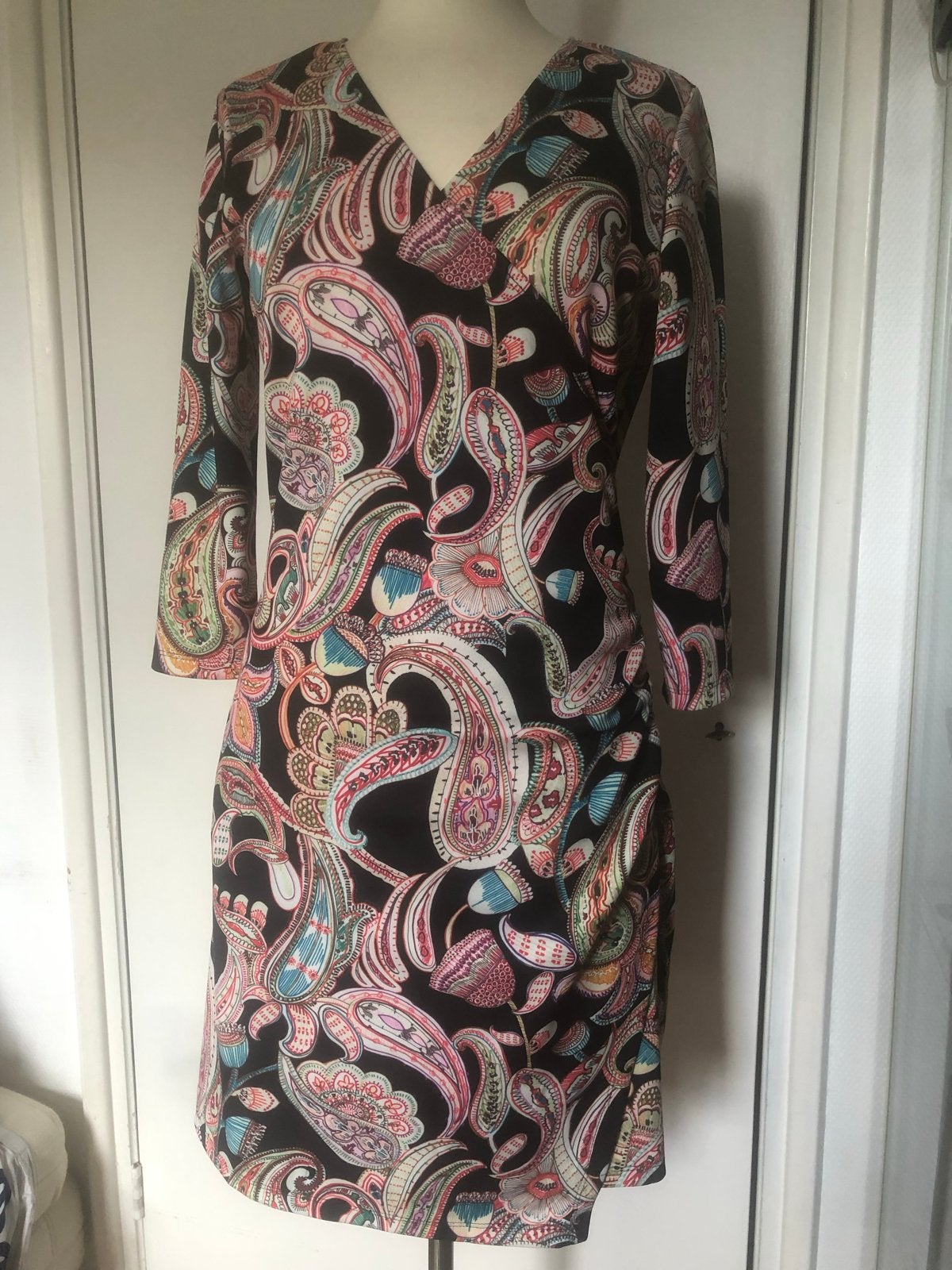 MALVIN  Jurk met Paisley Print - Maat 38, Maat 38/40 (M), Meerkleurig, Ophalen of Verzenden, Zo goed als nieuw