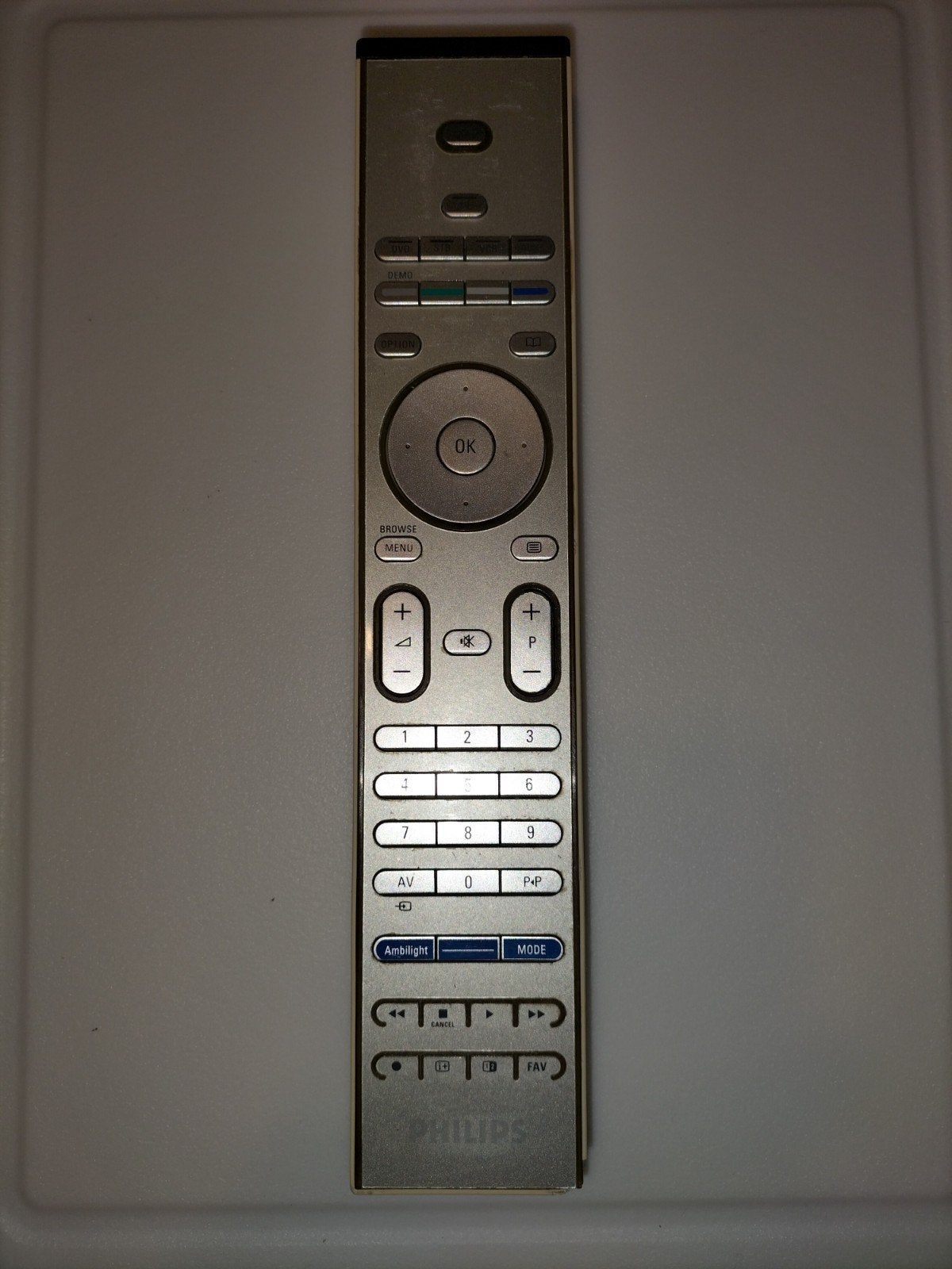 Originele Philips RC4401 Ambilight TV afstandsbediening, Audio, Tv en Foto, Afstandsbedieningen, Ophalen of Verzenden, Gebruikt
