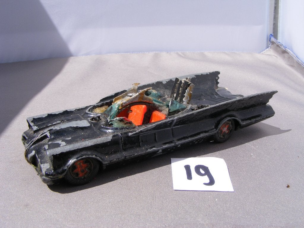 Batmobile corgi toys 267 Batman incompleet (19), Ophalen of Verzenden, Gebruikt, Auto, Corgi