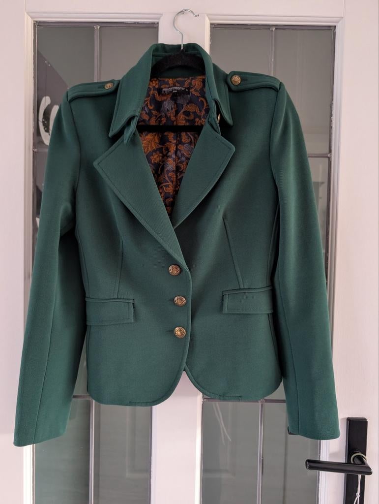 Rinascimento Groen Jasje Maat L met Gouden Knopen, Ophalen of Verzenden, Zo goed als nieuw, Groen, Rinascimento