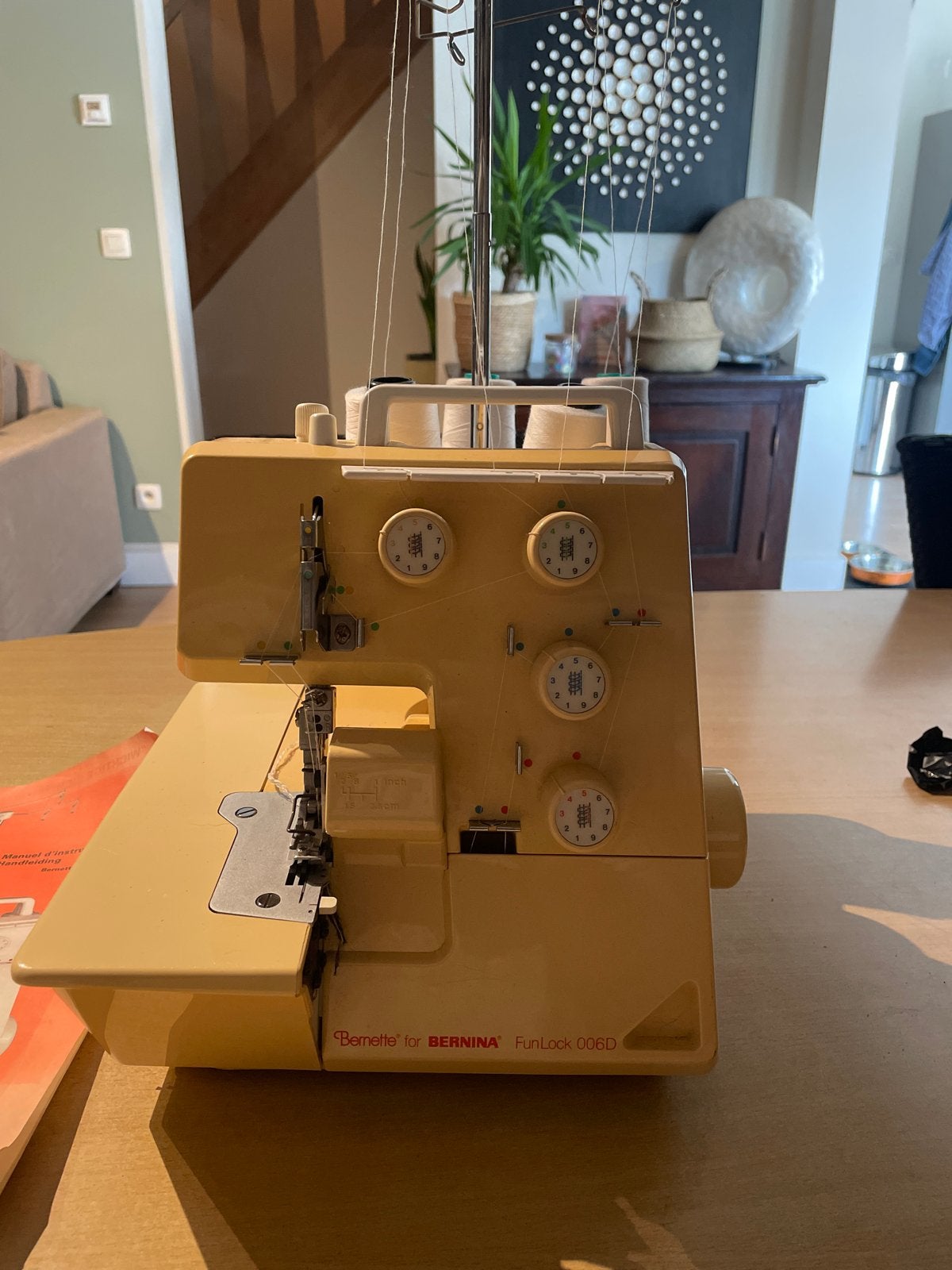 Bernina Funlock 006D Lockmachine - Goed werkend, Ophalen, Gebruikt, Lockmachine, Bernina