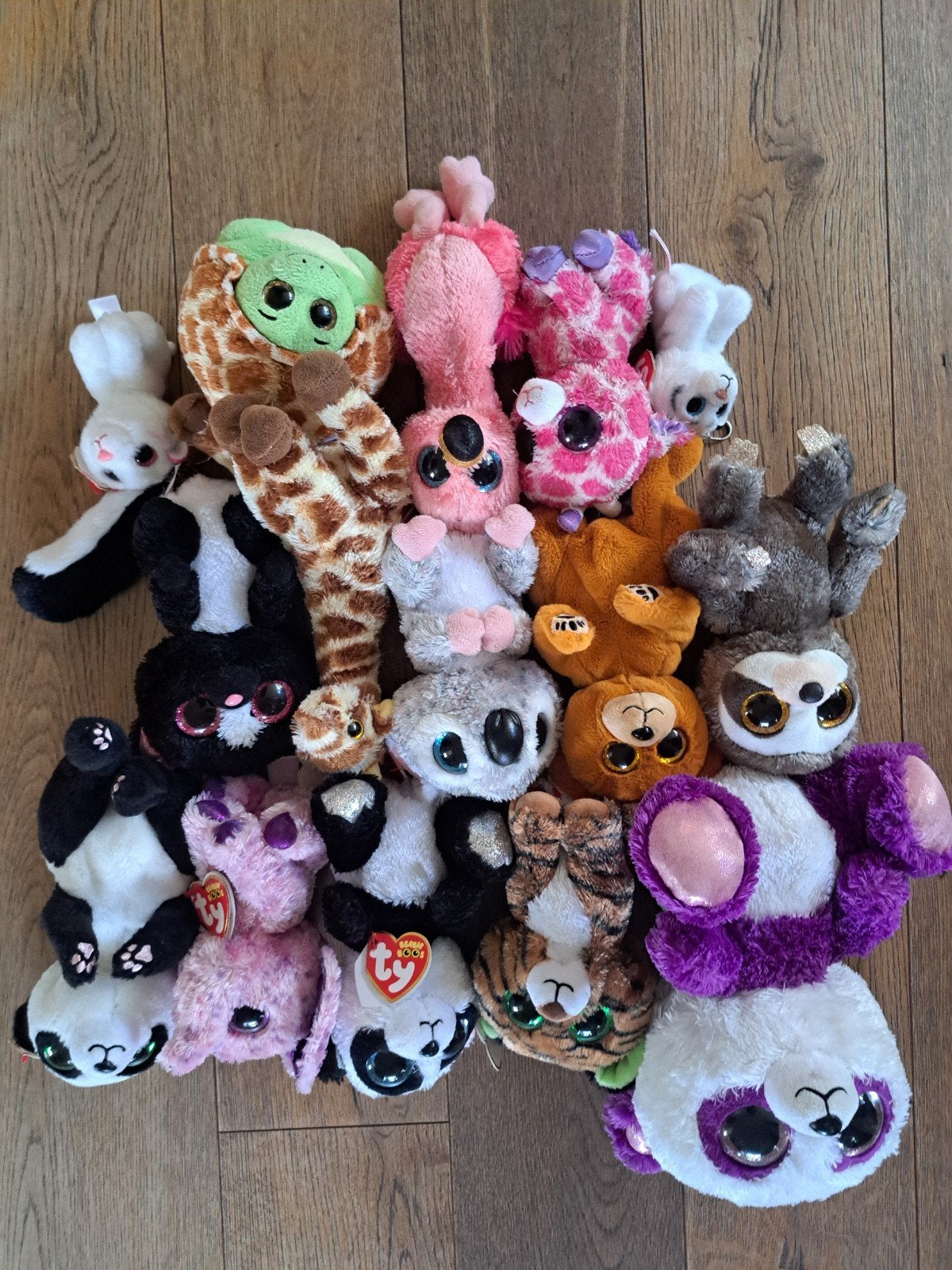 dierentuin dieren beanie boo's ty, Gebruikt, Overige karakters, Overige typen, Ophalen of Verzenden