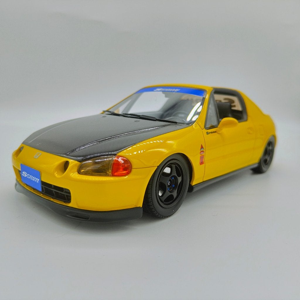 OTTO-MOBILE 1:18 Honda Civic CRX Del Sol Spoon 1996, Ophalen of Verzenden, Nieuw, Auto, OttOMobile