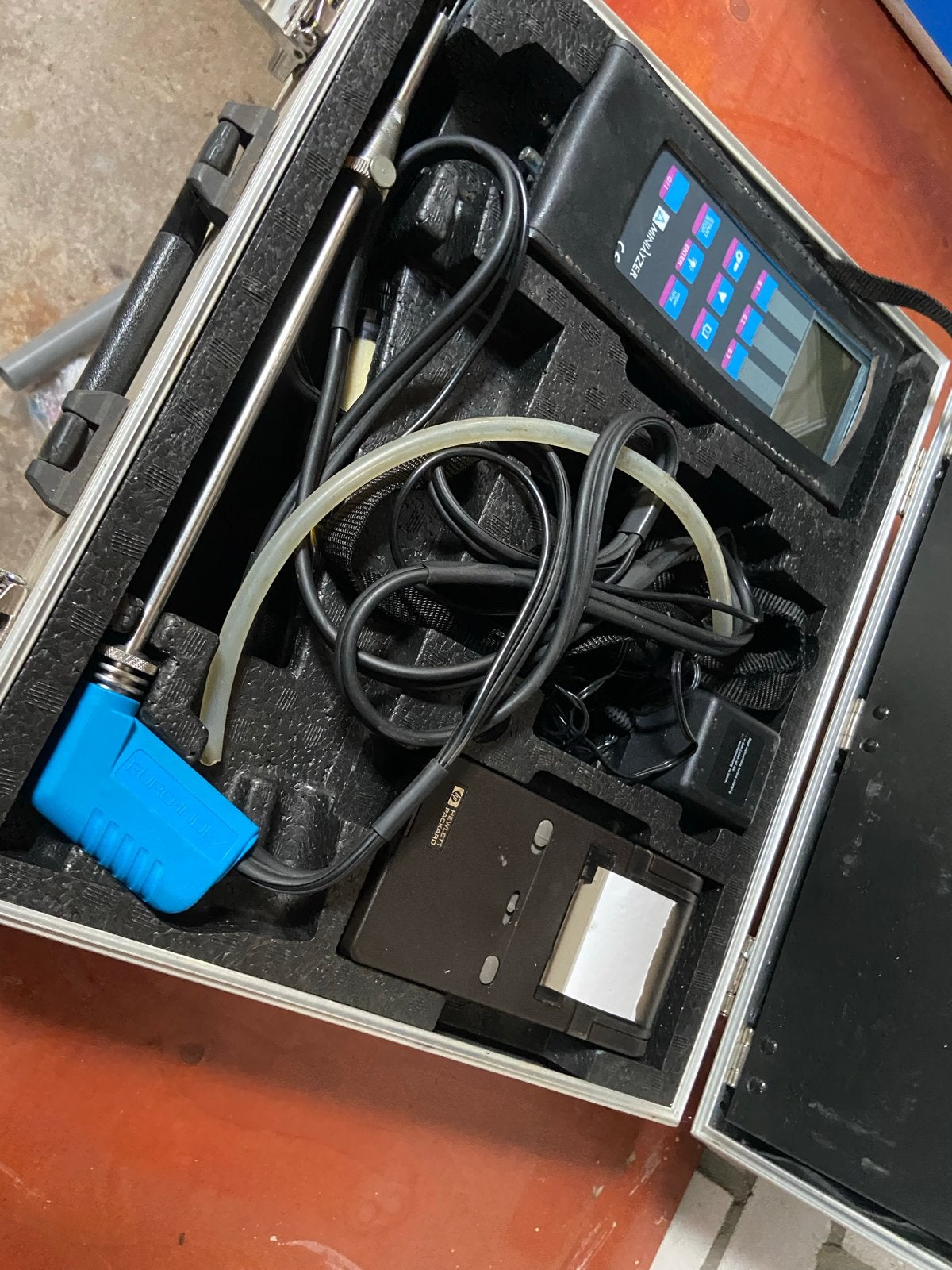 MINIlyzer Gasanalyser met toebehoren, Ophalen of Verzenden, Gebruikt, Overige meters