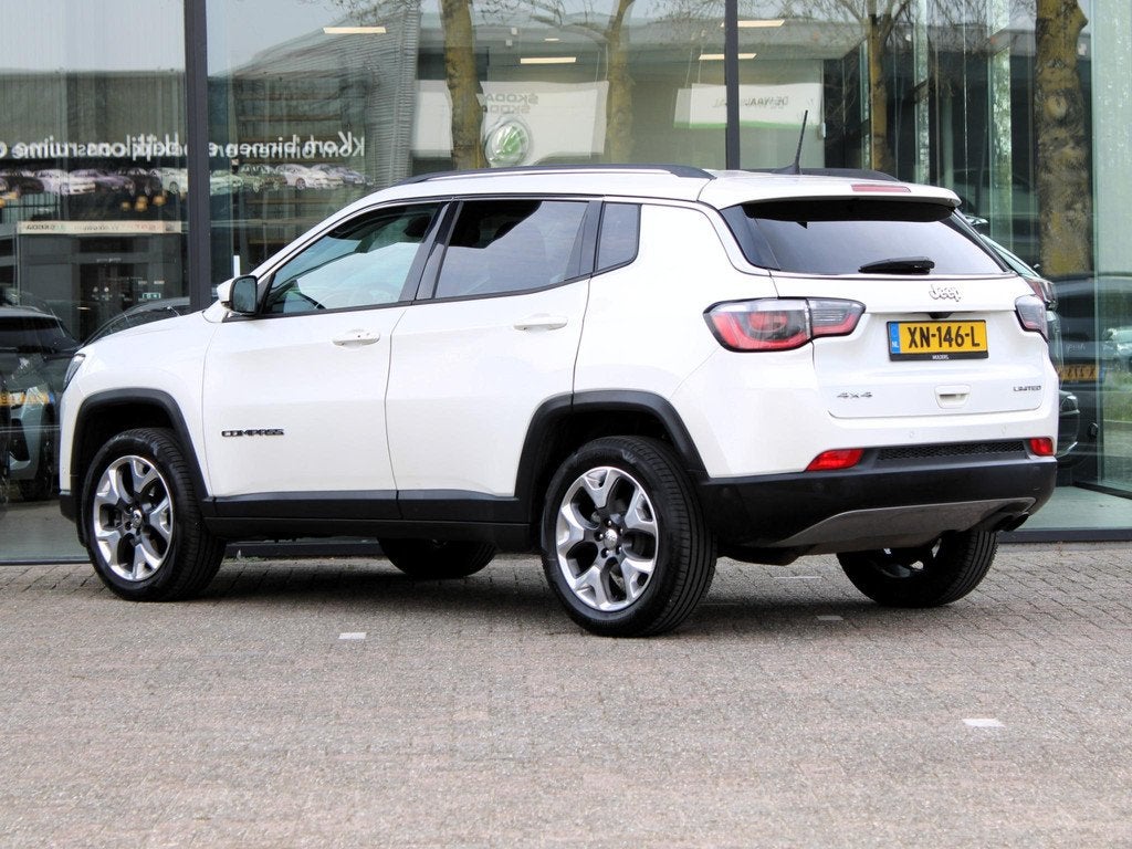 Jeep Compass 1.4 MultiAir Limited 4x4 Automaat | Navi / Lede, Auto's, Jeep, Automaat, 12 maanden, 450 kg, Gebruikt