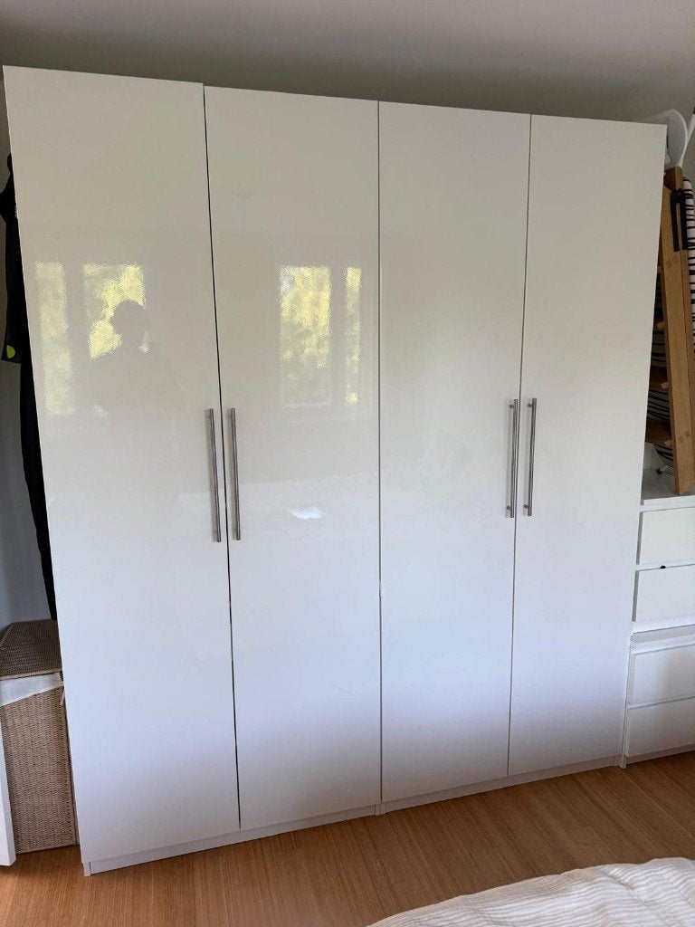 IKEA FARDAL 4x hoogglans deuren met scharnieren, Huis en Inrichting, Kasten | Kledingkasten, Ophalen, 200 cm of meer, 50 tot 100 cm