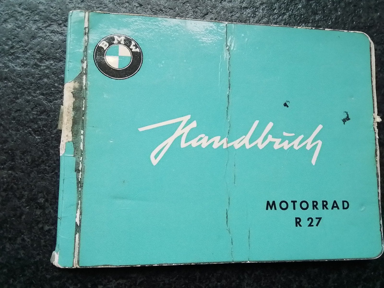 BMW R27 Handbuch, Ophalen of Verzenden, BMW
