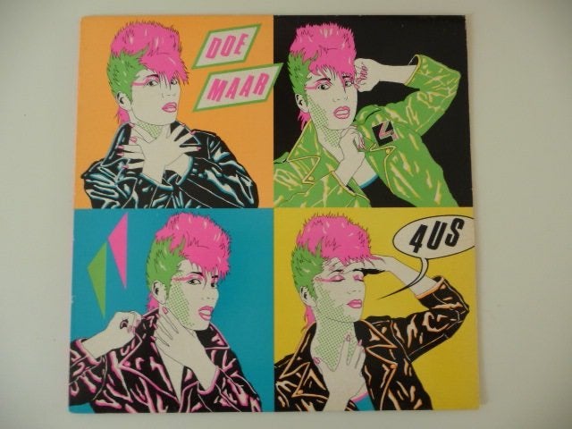 lp DOE MAAR - 4US - Sky Recoords, 1983, LP, Gebruikt, Ophalen of Verzenden, Pop