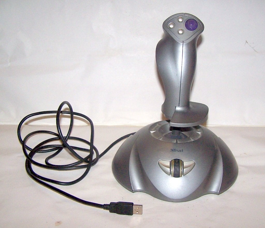 Trust joystick QZ 501 Predator. USB. Nieuwstaat., Computers en Software, Joysticks, Ophalen of Verzenden, Zo goed als nieuw, Trust