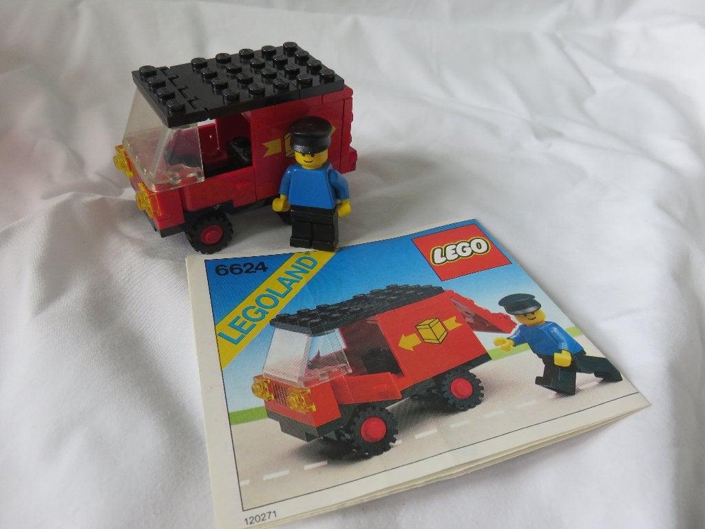 Lego classic town, set 6624 Delivery Van, Compleet, Lego, Ophalen of Verzenden, Complete set