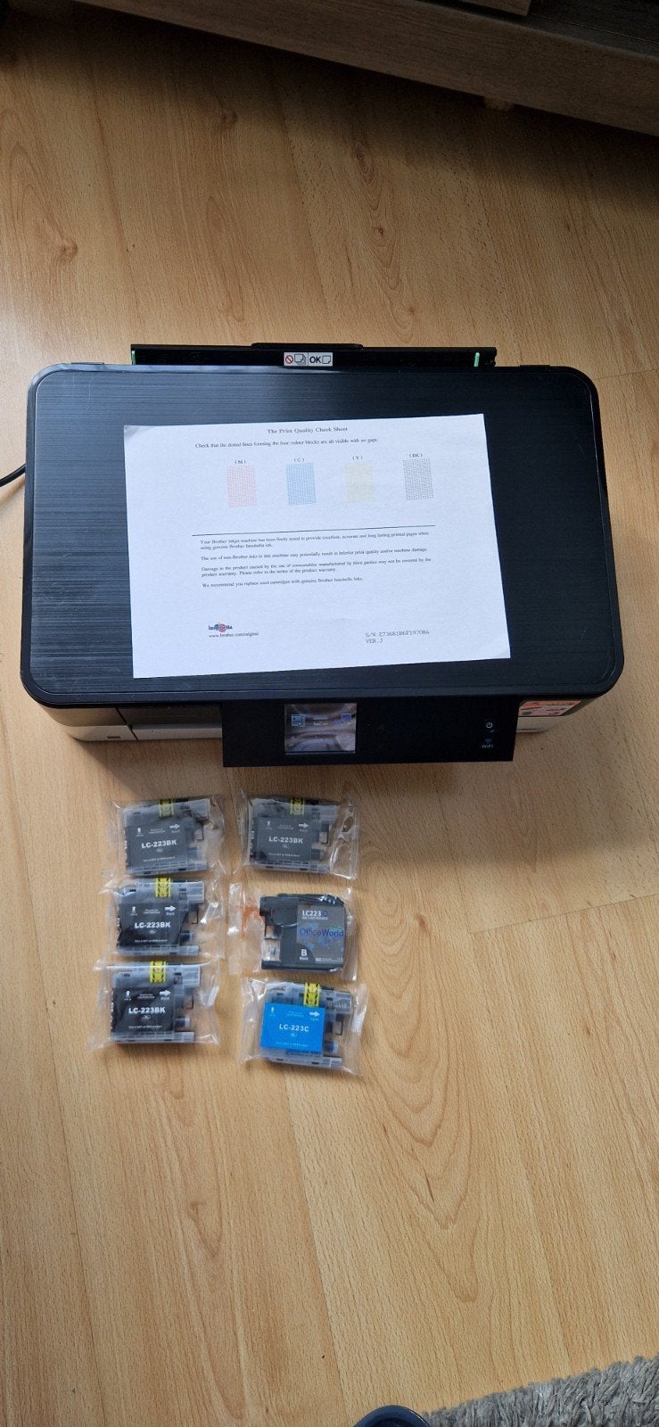 Brother DCP-J4120DW All-in-one printer met extra inkt, Inkjetprinter, All-in-one, Draadloos, Ophalen of Verzenden