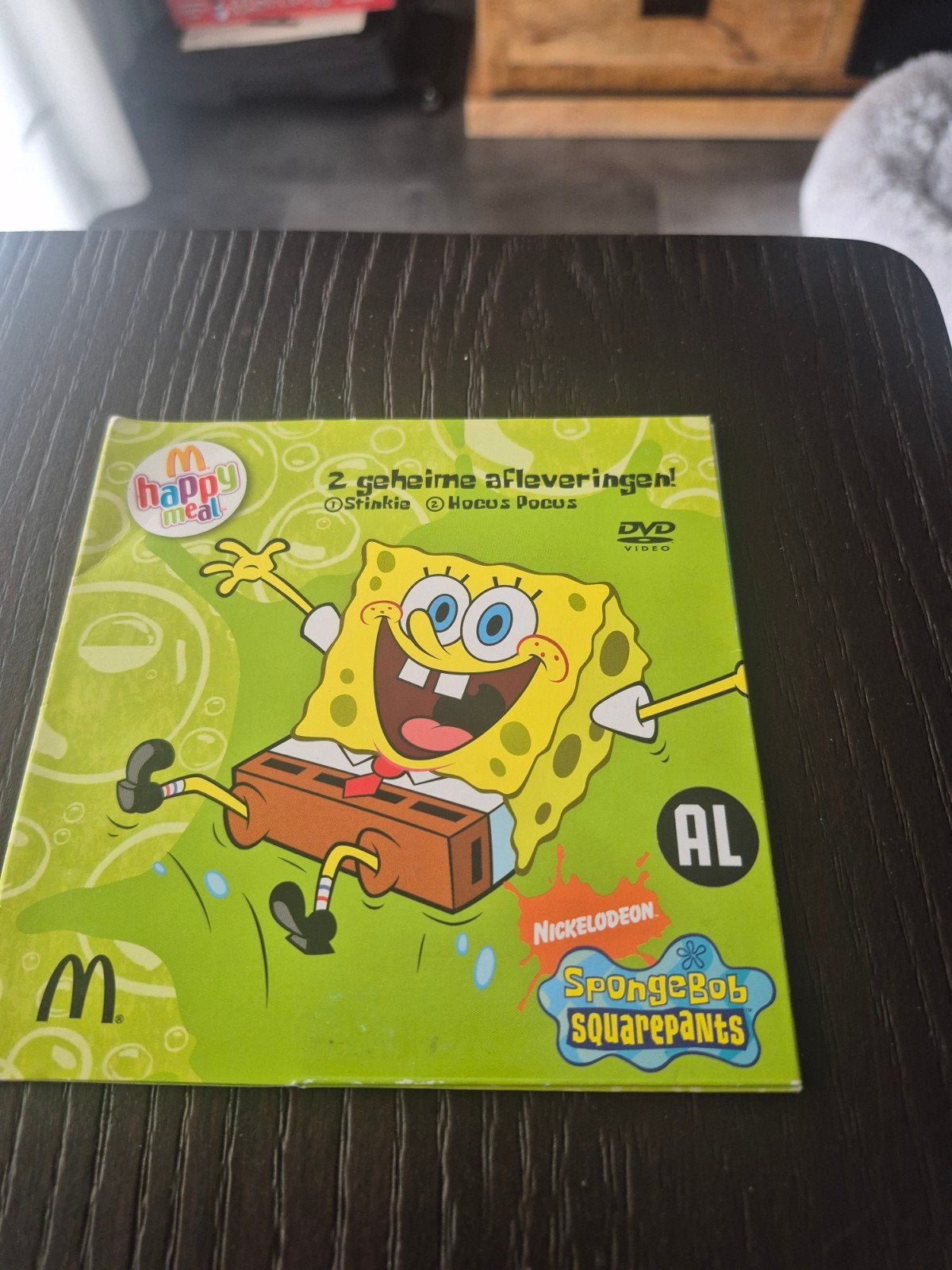 SpongeBob SquarePants DVD - 2 geheime afleveringen, Gebruikt, Animatie, Alle leeftijden, Tv-serie