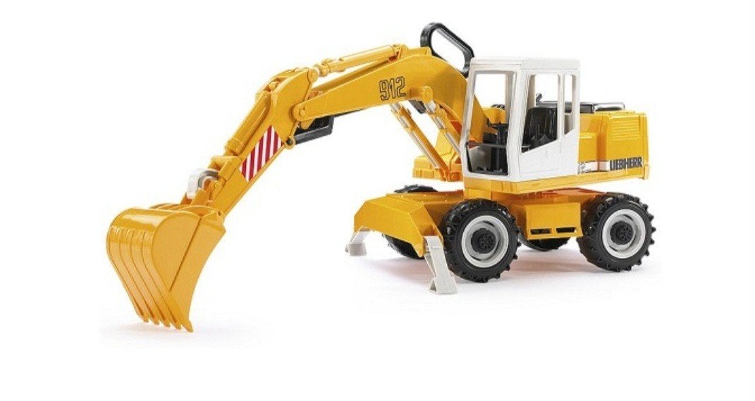 De Liebherr 912 graafmachine van Bruder, Ophalen, Zo goed als nieuw