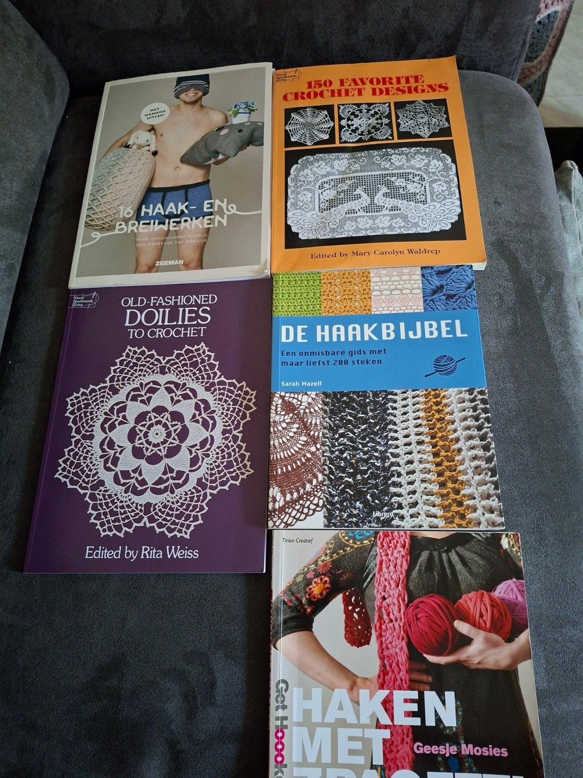 Boekenpakket: Haken en Breien, Ophalen of Verzenden, Zo goed als nieuw, Breien of Haken, Patroon of Boek