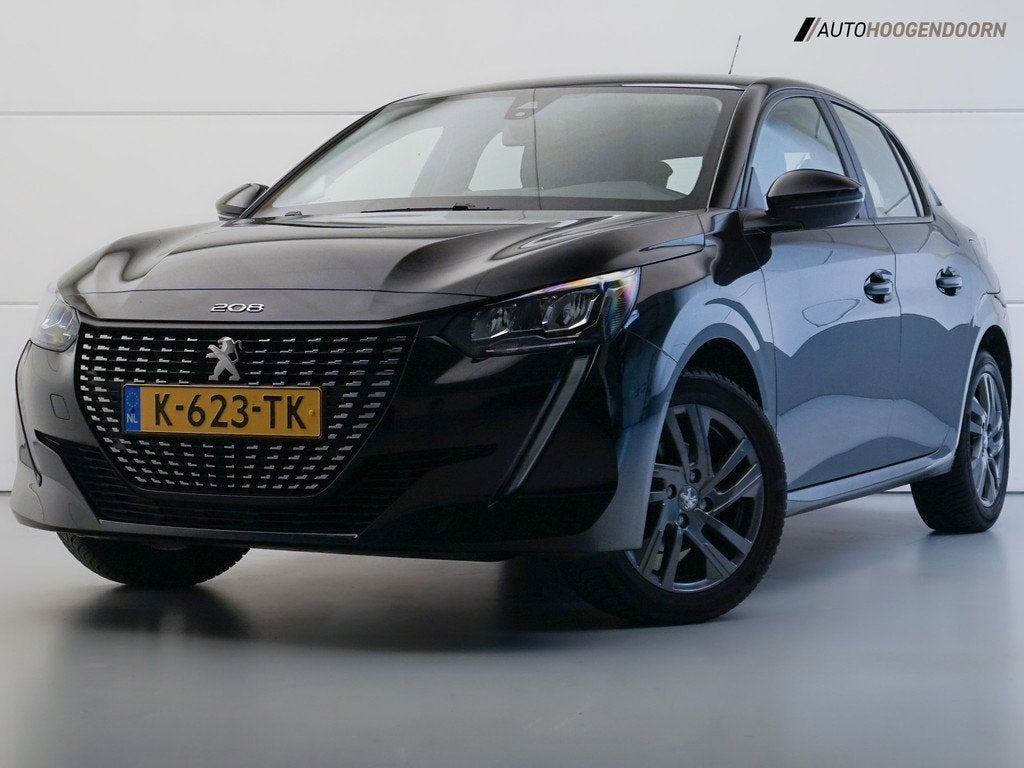 Peugeot 208 1.2 PureTech Blue Lease Active Sportive (CRUISE, Auto's, Voorwielaandrijving, Euro 6, 1199 cc, Zwart