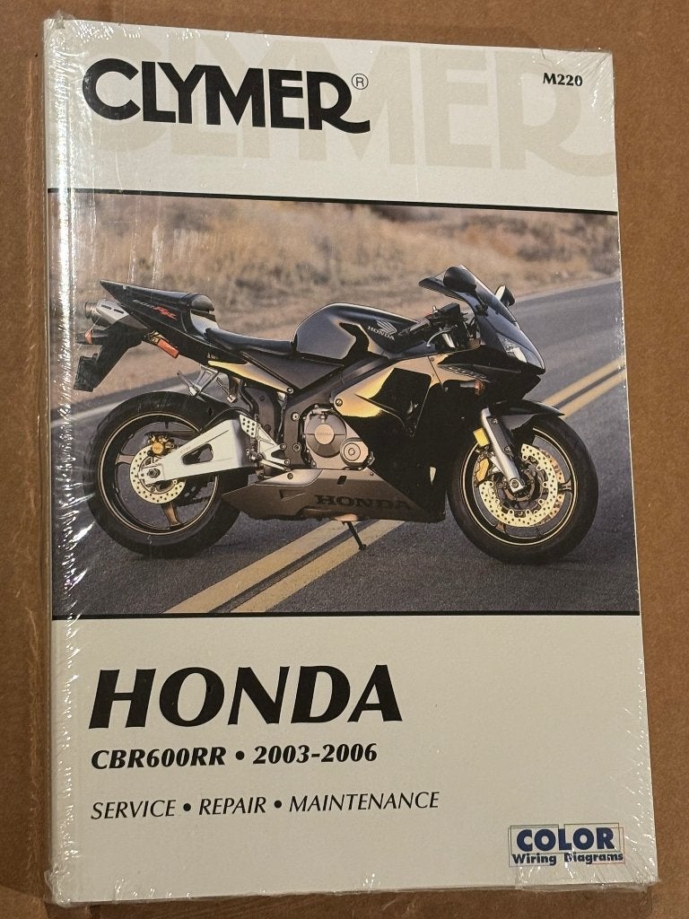 HONDA CBR600RR (2003-2006) Clymer manual werkplaatshandboek, Motoren, Handleidingen en Instructieboekjes, Honda, Ophalen of Verzenden
