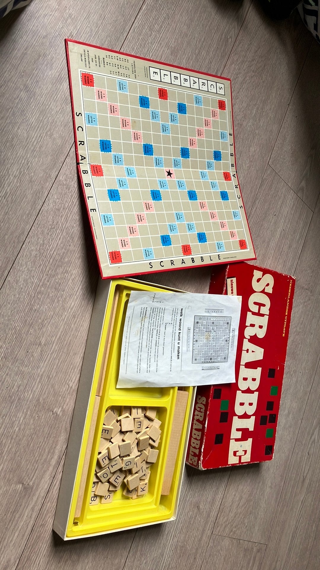 Scrabble compleet, Ophalen of Verzenden, Gebruikt