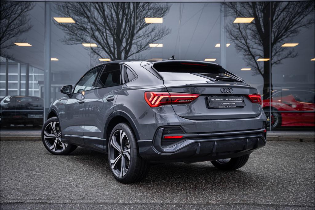 Audi Q3 Sportback 45 TFSI e S Edition - 20inch - Optiek zwar, 12 maanden, Zwart, Hybride Elektrisch/Benzine, 550 kg