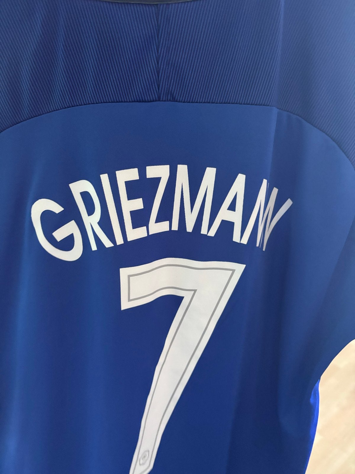 Frankrijk Griezmann Thuisshirt - Maat L, Maat 52/54 (L), Blauw, Ophalen of Verzenden, Zo goed als nieuw