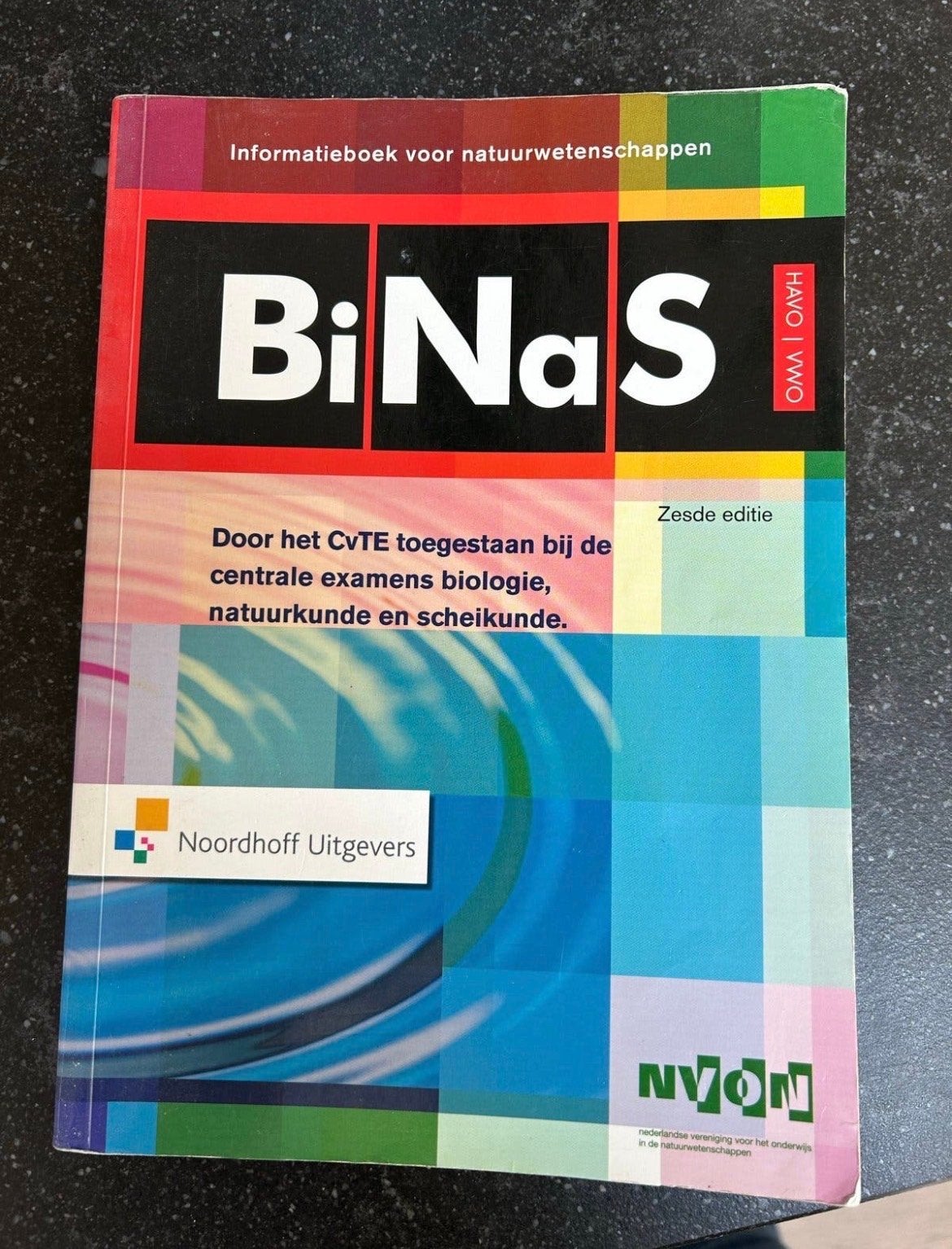 BiNaS HAVO/VWO Zesde editie - Informatieboek, Boeken, Ophalen of Verzenden, Beta, Gelezen, HBO