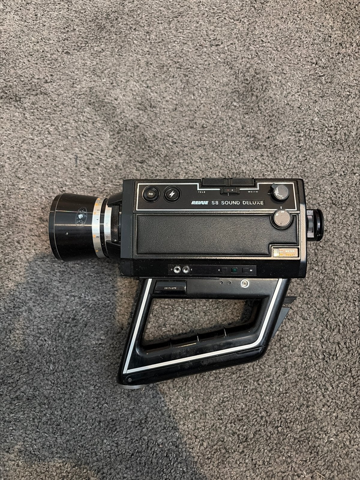 Revue SB Sound Deluxe Super 8 Camera, Ophalen of Verzenden, 8mm, Camera