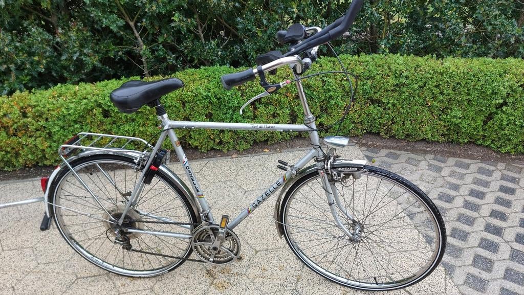 Vintage Gazelle Wielrenner - Frame Maat 60 - Technisch goed, Ophalen, Gebruikt, 57 tot 61 cm, Gazelle