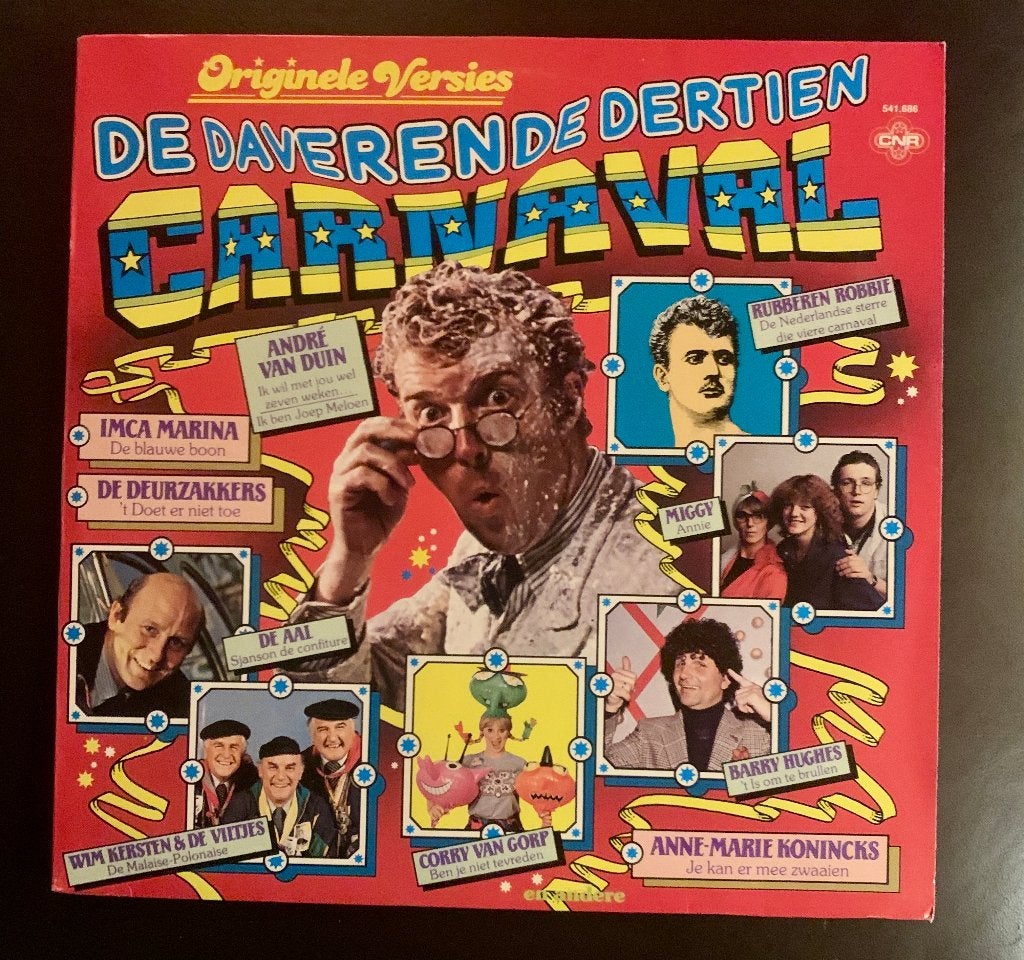 Carnaval LP - De Daverende Dertien carnavalliedjes