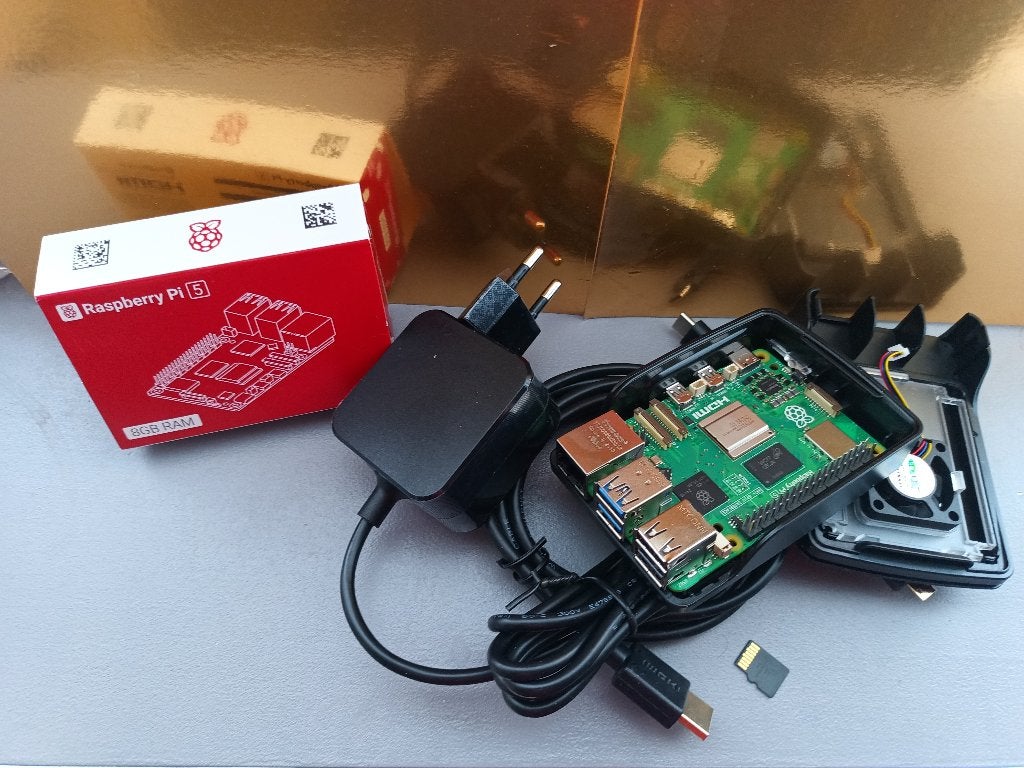 Starters Raspberry PI5 Set (8GB), Computers en Software, Verzenden, DDR4, Raspberry PI5 Set, Overige typen