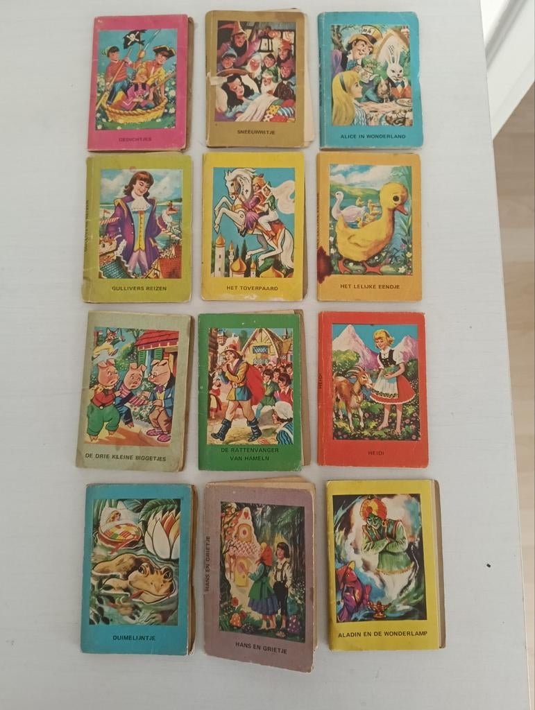 Vintage sprookjesboekjes Collectie, Boeken, Ophalen of Verzenden, Gelezen, Fictie algemeen