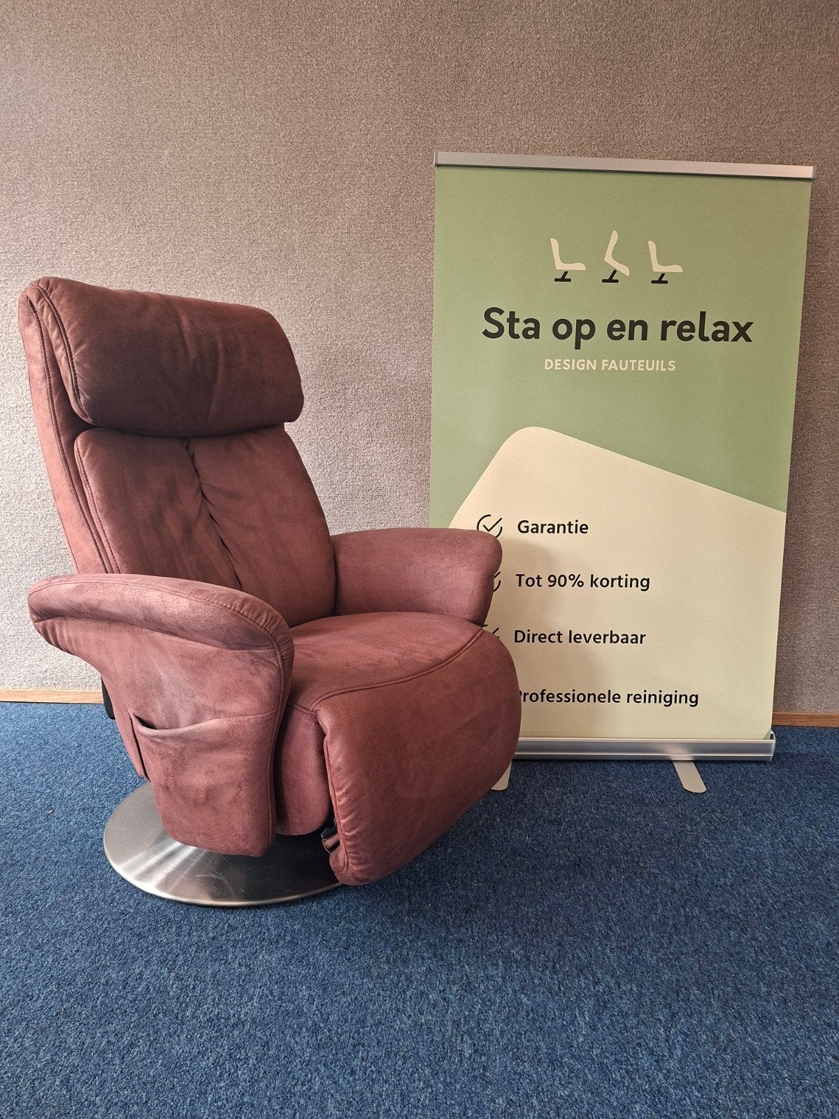 Sta op relax fauteuil onder de €495,- diverse modellen !, Huis en Inrichting, Fauteuils, Nieuw, Ophalen of Verzenden, Staopenrelax@gmail.com